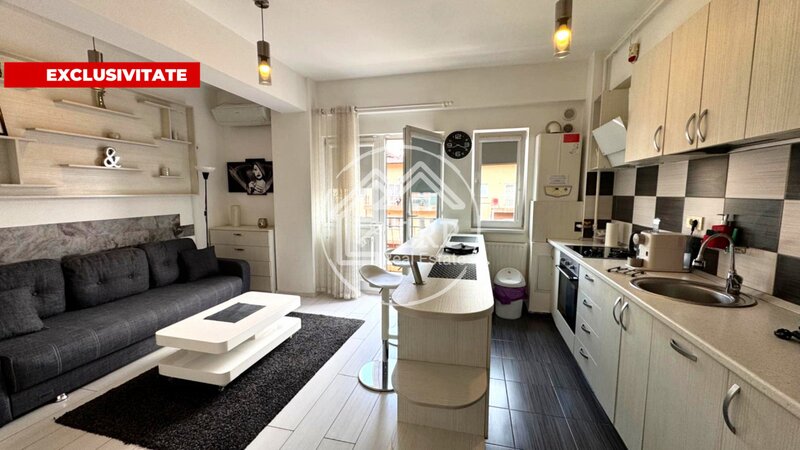 Militari Residence, garsoniera 36 mp, mobilata/utilata complet, ideala Airbnb.